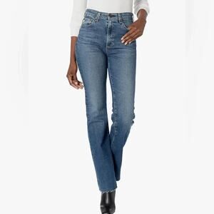 AG Adriano Goldschmied Alexxis Boot Cut Jeans in Medium Blue